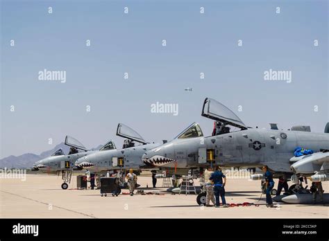 A-10 thunderbolt II landing at forward operating base