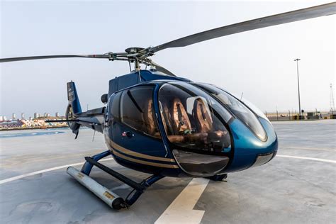 A group boarding a helicopter for a scenic tour