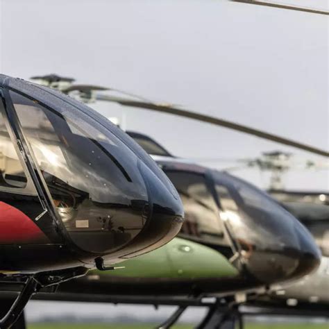 ACH130 Aston Martin Edition helicopter close-up