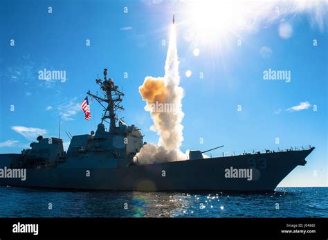 Aegis destroyer missile launch vertical system ocean