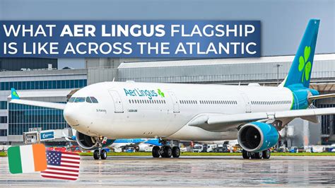 Aer Lingus A330 at Dublin Airport preparing for transatlantic departure