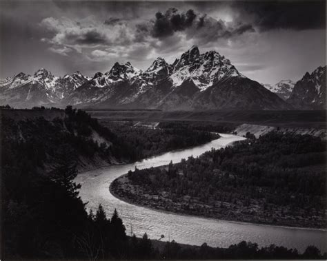 aerial view of Snake River winding through Grand Teton National Park