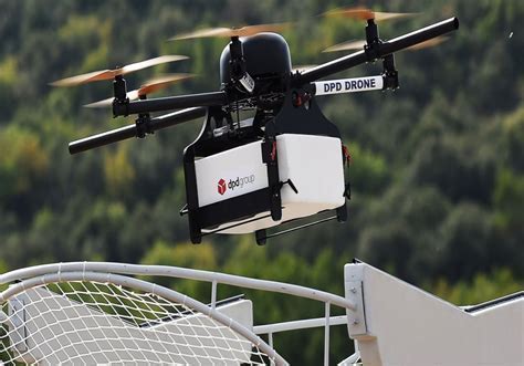 Aerodome rapid response drone taking off from emergency vehicle
