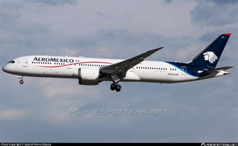 Aeroméxico Boeing 787 Dreamliner at Mexico City airport