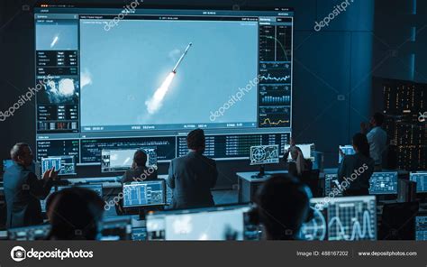 aerospace launch control center california with operations team