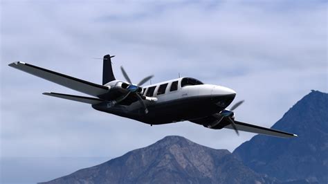 Aerostar 700P in flight at high altitude above cloud cover