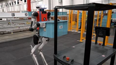 Agility Robotics Digit navigating collapsed urban rubble site