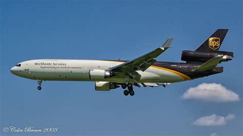 aging fedex md-11 aircraft grounded for inspection on airport ramp