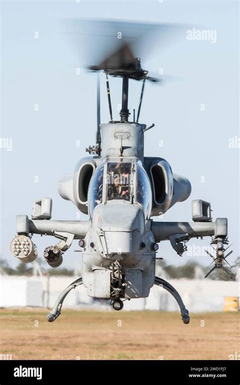 AH-1W Super Cobra operating from amphibious assault ship