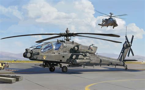 AH-64 Apache helicopter