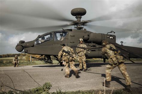 AH-64E Apache MUM-T drone teaming battlefield reconnaissance