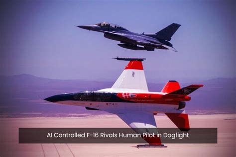 AI-controlled F-16 during test flight