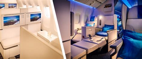 air austral club austral business class cabin during daytime flight