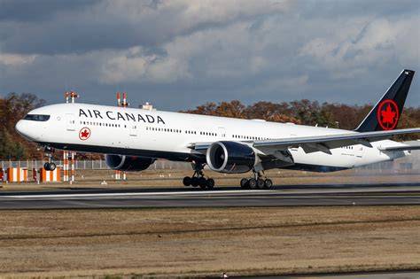 Air Canada aircraft at Toronto Pearson International Airport gate