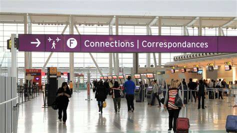 Air Canada international passengers connecting at Toronto Pearson global hub