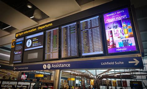 Air Canada London Heathrow departure board winter 2026