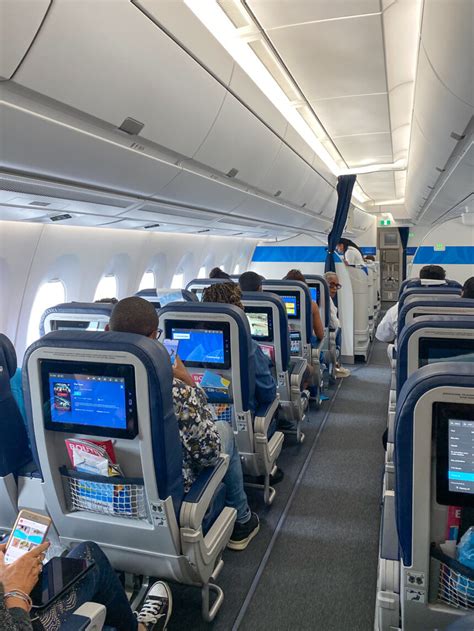 Air Caraïbes Airbus A350-1000 economy cabin
