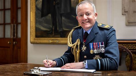 Air Chief Marshal representing Australian air power leadership at international defense summit