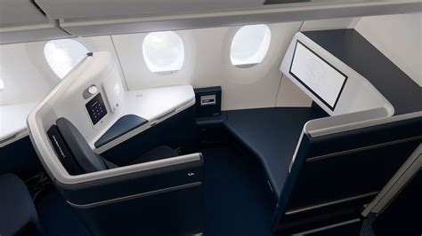 Air France A350 business class suite sliding door cabin