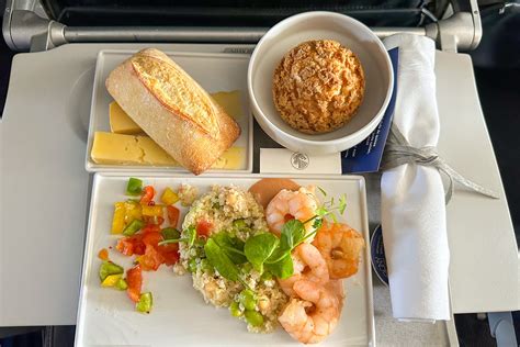 Air France business class French gastronomy plated by Michelin star chef