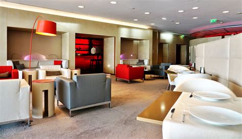 air france la premiere lounge fine dining plate at cdg terminal