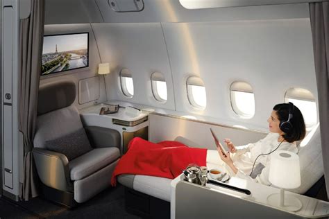Air France La Première private suite lounge luxury dining and spa