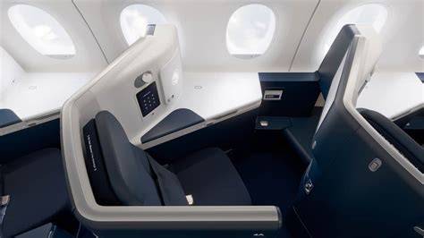 Air France new business class suite 4K screen Airbus A350