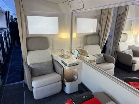 Air France new La Premiere suite Boeing 777-300ER cabin interior