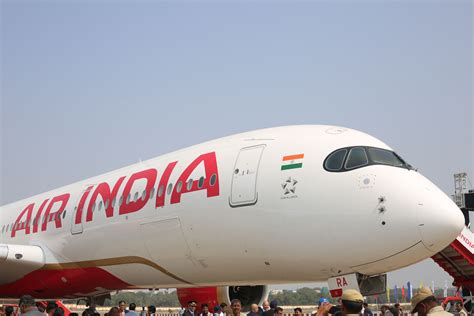 air india aircraft boarding at new delhi t3 bound for manila