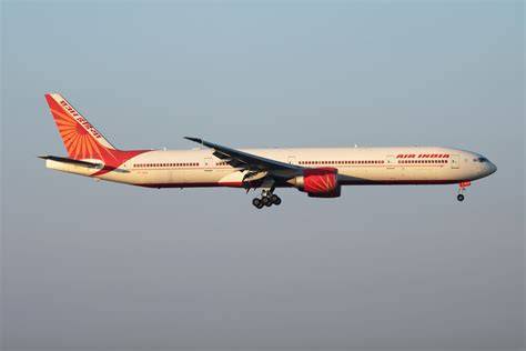 Air India Boeing 777 technical stop at European airport