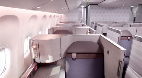 Air India business class flatbed cabin aboard new 787-9