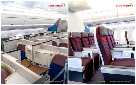 Air India’s A350 with new cabin interior and modern livery at Delhi airport