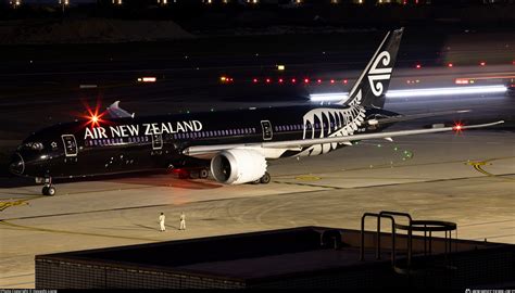 Air New Zealand Boeing 787 Dreamliner operating in mountainous terrain