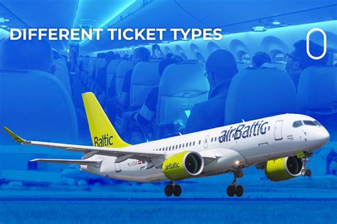 airBaltic ticket fare chart on mobile screen with various pricing tiers