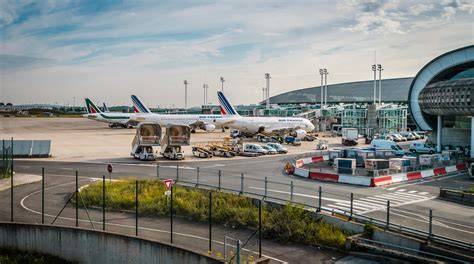 Airbus A318 final four Air France aircraft at Paris Charles de Gaulle Airport