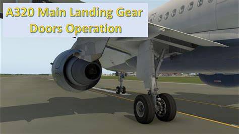 Airbus A320 landing gear doors