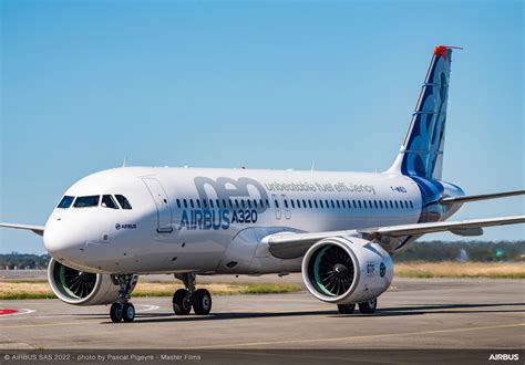Airbus A320neo aircraft powered by next generation aircraft engines