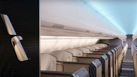 Airbus A321XLR business class cabin lie flat seats mood lighting