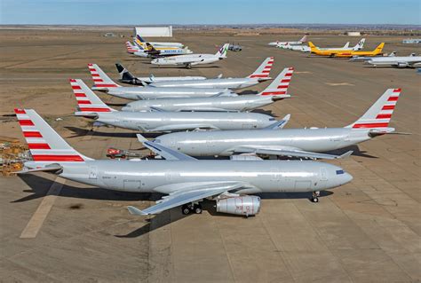 Airbus A330-300 aircraft former American Airlines fleet preparing for Vietnam airline service