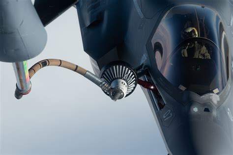 Airbus A330 MRTT aerial refueling hose and drogue system close-up