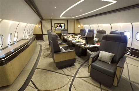 Airbus A330 VIP government aircraft interior meeting room