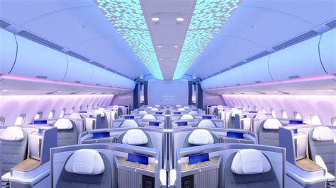 Airbus A330neo Airspace cabin aircraft on long-haul route