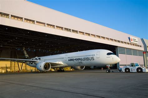 Airbus A350-1000 long-range operations at major airport