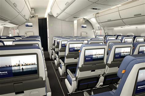 Airbus A350 economy cabin high density seating rows