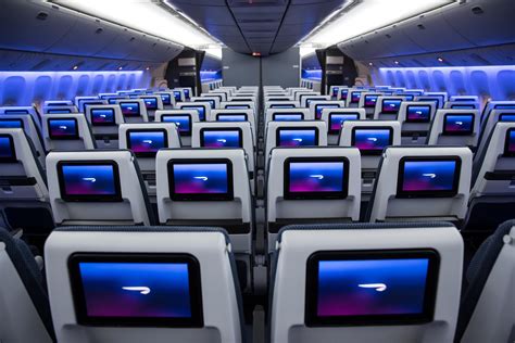 Airbus A350 long haul aircraft premium cabin interior
