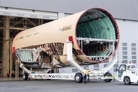 Airbus A350F rear fuselage cargo door structural integration