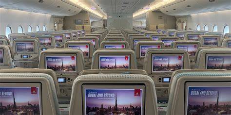 Airbus A380 cabin interior and Global Airlines A380 passenger configuration