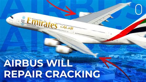 Airbus A380 wing inspection for structural cracking