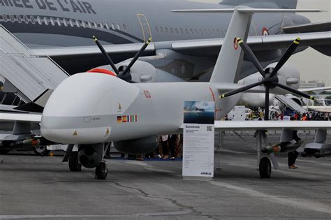 airbus eurodrone prototype displayed at paris air show