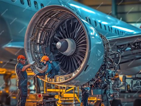 aircraft maintenance crews working on parked Boeing 737 during low demand day
